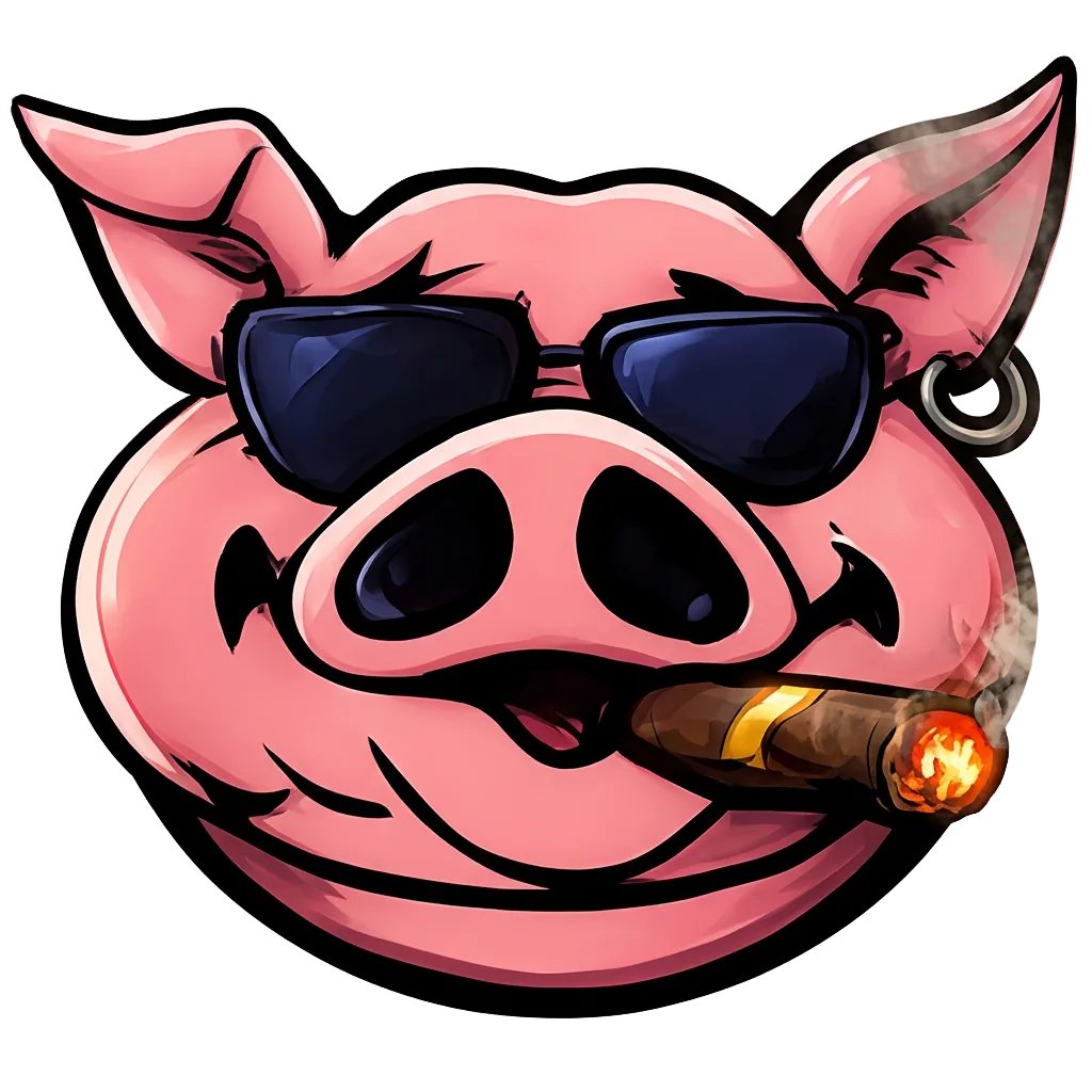 Smoking Pig BBQ logo